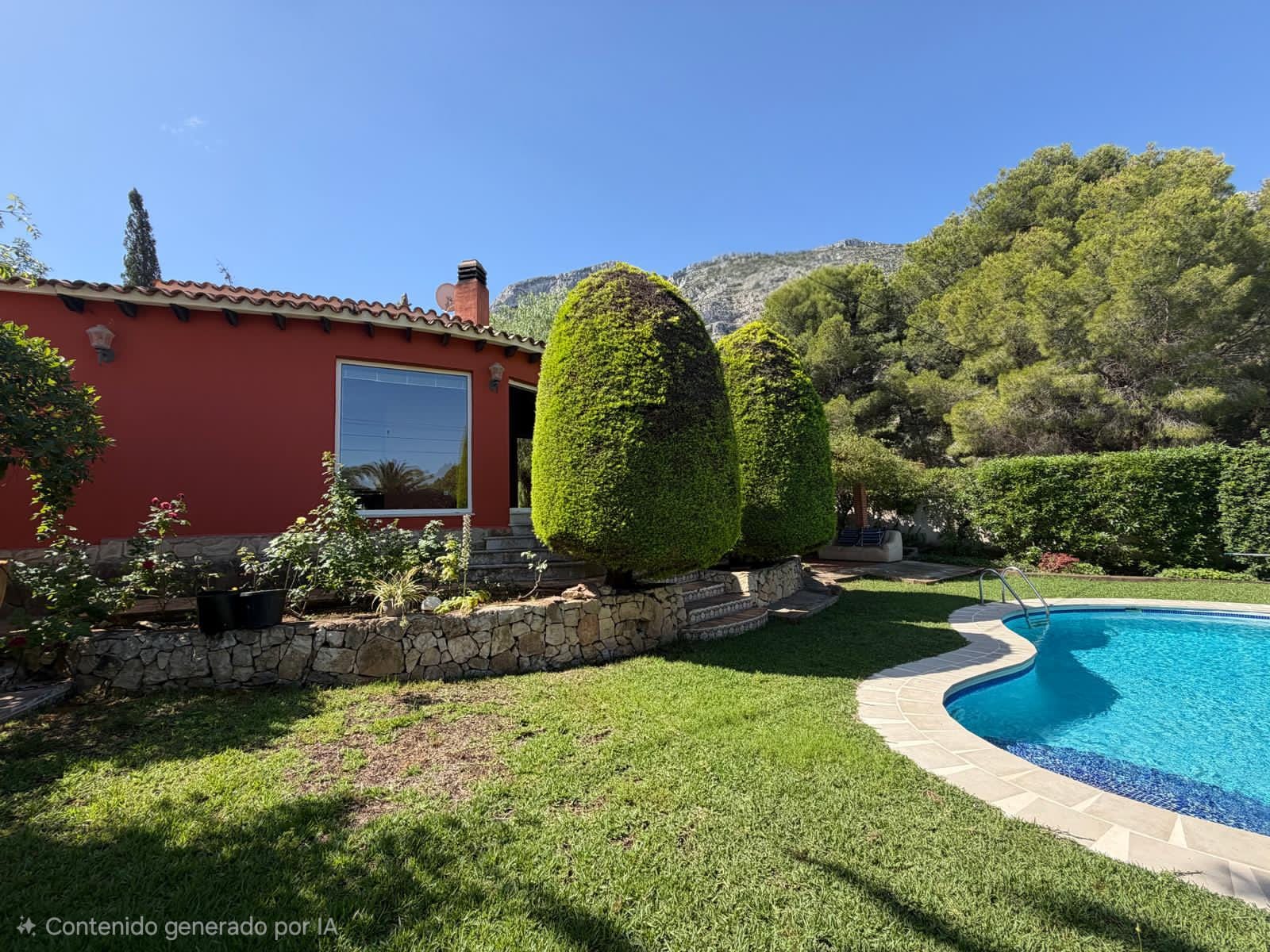 Chalet en venta en Montgó Denia con 2 dormitorios y piscina privada